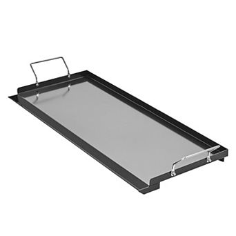 32" Griddle for Gas Grills and Stovetops Even Heat Carbon Steel Cooking Surface