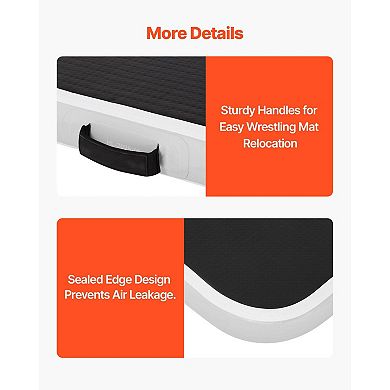 Inflatable Training Mat High-Density PVC for Home or Gym Use