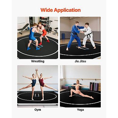 Inflatable Training Mat High-Density PVC for Home or Gym Use