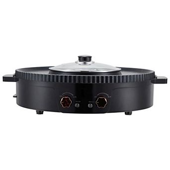 Electric Hot Pot and Grill Combo for Family Meals or Small Gatherings