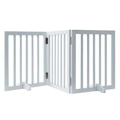 Portable Freestanding Safety Gate for Rooms, Hallways, and Doorways