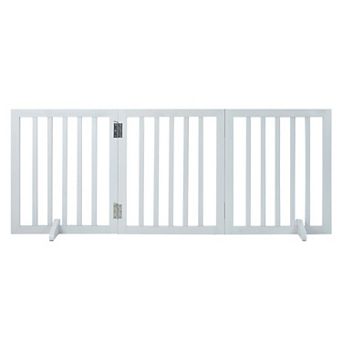 Portable Freestanding Safety Gate for Rooms, Hallways, and Doorways