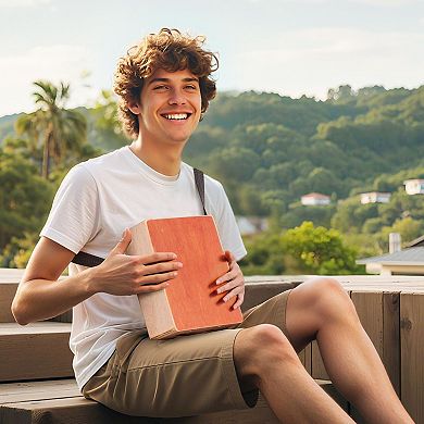 Mini Cajon Travel Drum with Snare System, Lightweight Hand Percussion Box