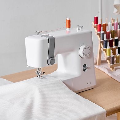 Electric Home Sewing Machine with 18 Stitches and LED Light for DIY Projects