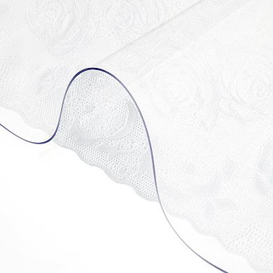 Waterproof, Scratch and Heat-Resistant PVC Table Protector for Dining, Coffee Tables, and Desks
