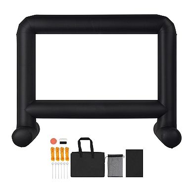 Large Portable Projector Screen for Outdoor Movies and Events