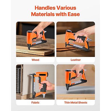 22-Gauge Pneumatic Staple Gun for Upholstery, Woodworking, and DIY Projects