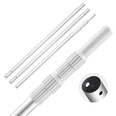 Adjustable Telescopic Pool Pole Extends Aluminum Alloy