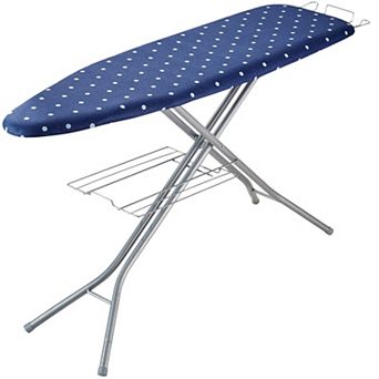 Adjustable Full-Size Ironing Board, Four-Layer Padding for Smooth Ironing