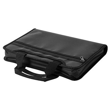 Fireproof Document Bag with Waterproof Zipper for Emergency and Everyday Use