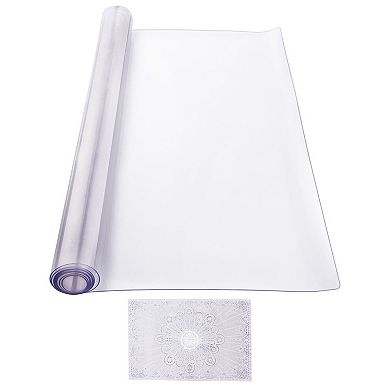 Table Cover Protector for Dining Tables and Work Surfaces with Wipe-Clean Care
