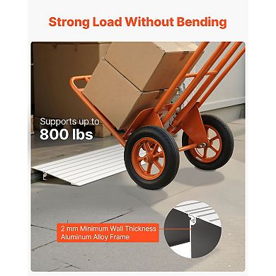 Aluminum Threshold Ramp for Home Entryways and Interior Doors