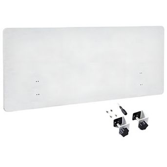 Adjustable Desk Privacy Panel 60 x 24 in for Classroom Library or Home Office