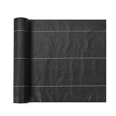 Landscape Weed Control Fabric with Guidelines, Polypropylene Roll