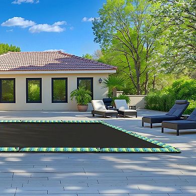 5-Pack Pool Cover Water Bags 94.5 in Double-Chamber PVC with Reflective Strips