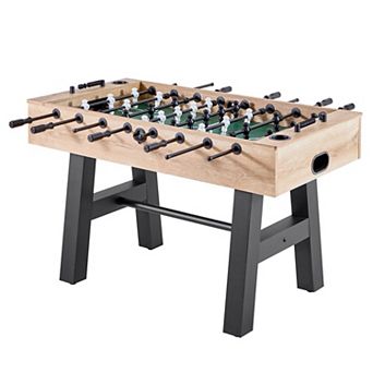 Foosball Table with 26 Players, 4 Balls, and Built-In Scorekeeper