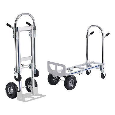 Foldable Platform Cart and Hand Truck for Hauling Large Boxes and Supplies