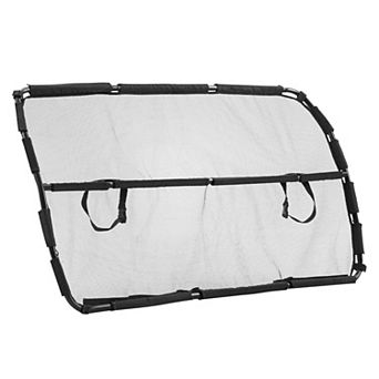 Dog Car Barrier for Large SUVs, Trucks, Sedans Mesh Pet Divider with Steel Frame