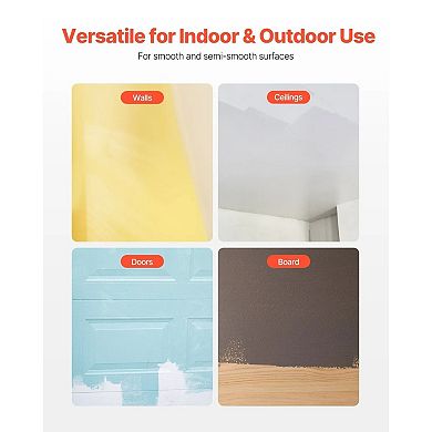 High-Density Microfiber Paint Roller Set for Doors, Walls, and Wood