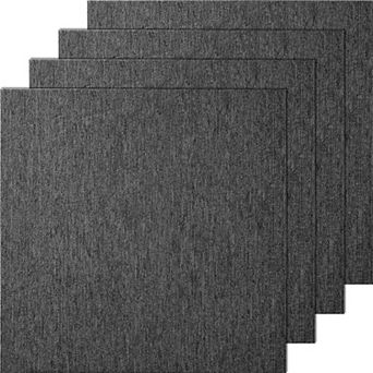 20 Pack Carpet Tile Flooring Squares for Home Office, Basement, and Living Spaces