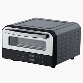 Electric Pizza Oven for Quick Crispy Pizza, Bread, and Roasted Veggies