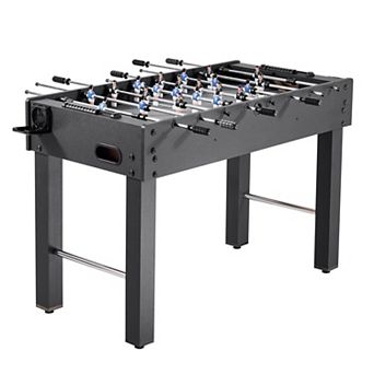 Foosball Table with 22 Players, Cup Holder, and Adjustable Legs