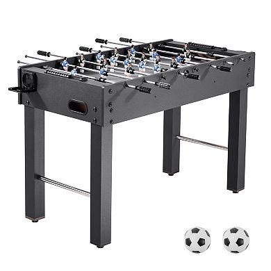 Foosball Table with 22 Players, Cup Holder, and Adjustable Legs