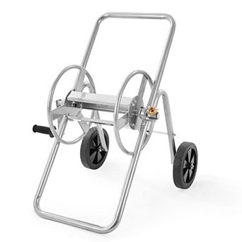 Garden Hose Reel Cart for Yard, Patio, and Car Washing