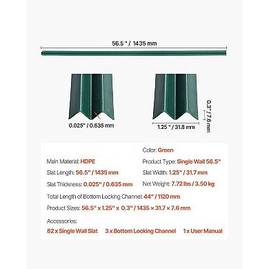 Outdoor Chain Link Fence Slats for Backyard Privacy and Pet Enclosure