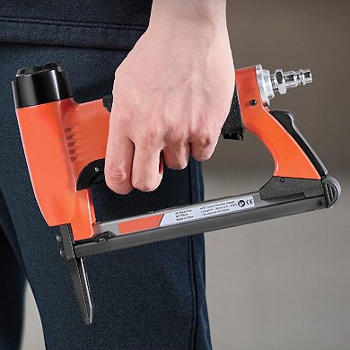 22-Gauge Pneumatic Staple Gun for Upholstery, Wood, and DIY Projects