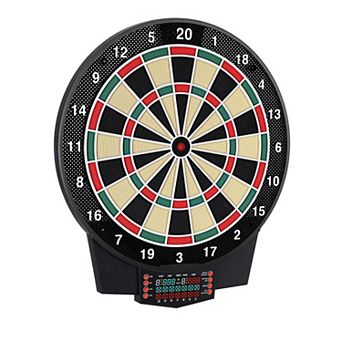 Electronic Dartboard with Soft Tips, 320+ Game Combinations, and LCD Screen