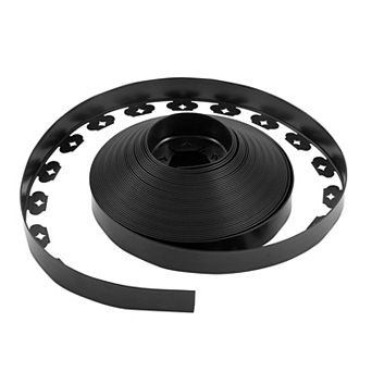 Plastic Garden Edging Roll with 120 Spikes for Lawns and Flower Beds