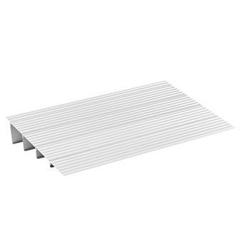 Aluminum Threshold Ramps for Home Entryways, Garages, and Patios, 4 pc Set