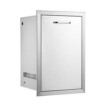 Patio Storage Drawer Stainless Steel for Outdoor Grill Accessories