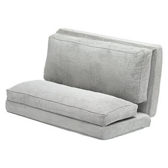 Folding Sofa Bed for Small Spaces, Dorms, or Studios with Fabric