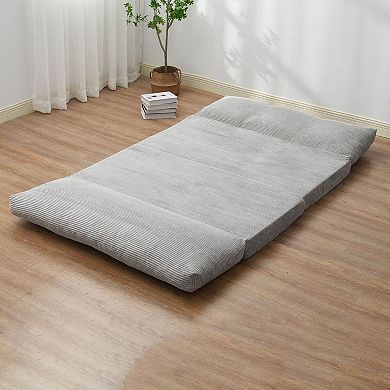 Folding Sofa Bed for Small Spaces, Dorms, or Studios with Fabric