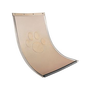 Dog Door Replacement Flap Rounded Edges PVC Windproof Waterproof