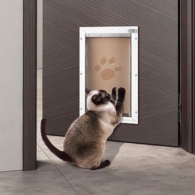 Dog Door Replacement Flap Rounded Edges PVC Windproof Waterproof