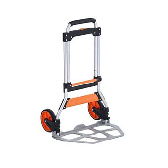 Compact Hand Truck for Carrying Supplies, Travel, and Household Items
