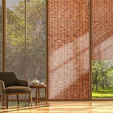 Outdoor Reed Privacy Fence Panel for Yard, Garden, Patio and Balcony