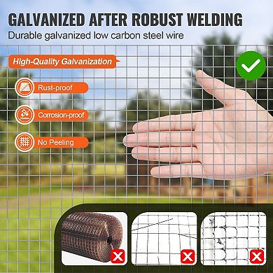 Garden Hardware Cloth Wire Mesh for Small Animal Control and Landscaping Projects