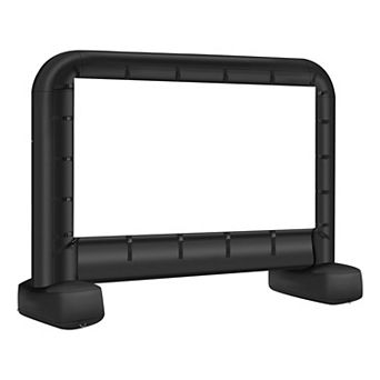 Inflatable Projector Screen with Washable Oxford Fabric and Easy Setup