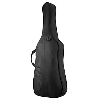 Cello Carrying Case with Explosion-Proof Zippers and Bow Holder
