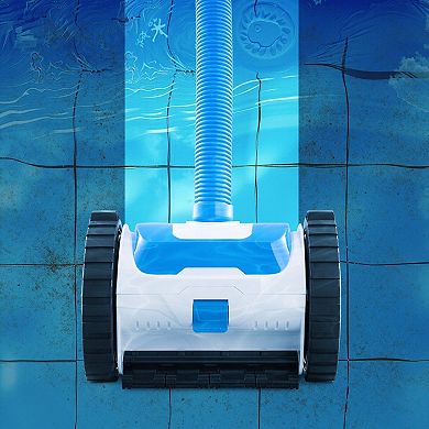 In-Ground Pool Suction Cleaner with Adjustable Flow and Wall Climbing
