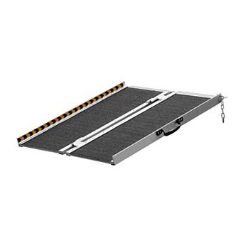 Compact Foldable Ramp for Scooters, Walkers, and Strollers with Quick Setup