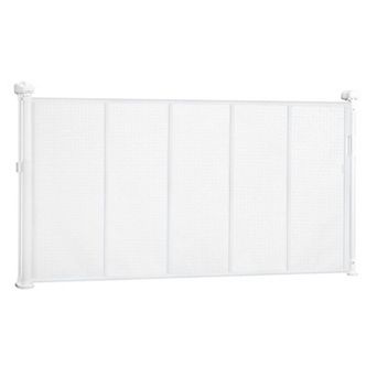 Retractable Safety Gate , One-Hand Open, Mesh
