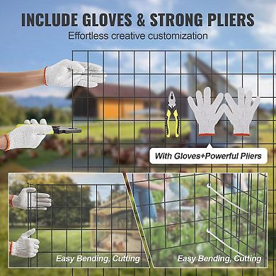 Galvanized Wire Mesh Roll for Garden Fencing, Pet Enclosures and DIY Projects