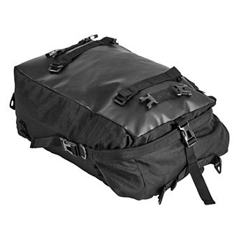 Convertible Motorcycle Tail Bag Backpack Crossbody Gear Bag 30L Waterproof