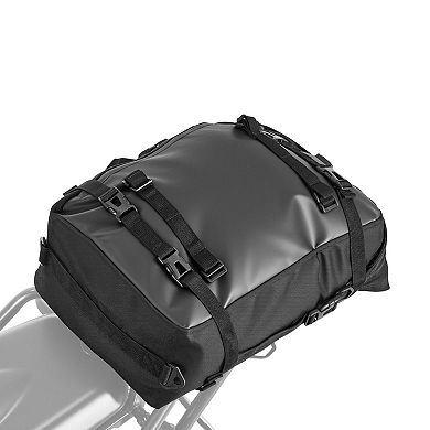 Convertible Motorcycle Tail Bag Backpack Crossbody Gear Bag 30L Waterproof