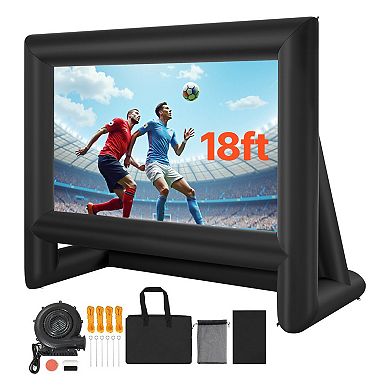 Inflatable Projector Screen Front & Rear Projection Indoor Outdoor Viewing